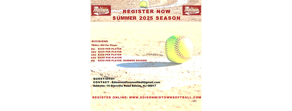 2025 Summer Registration is OPEN!!!!