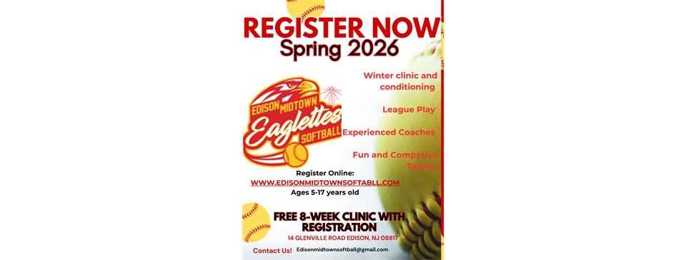2026 Spring Registration is OPEN!!!!